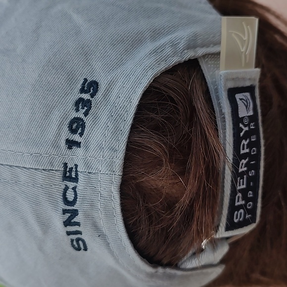 Sperry Top-sider Embroidered Logo Strapback Hat Cap - Picture 5 of 10